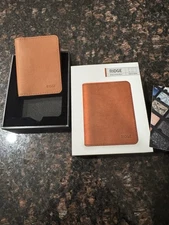 Ridge Bifold Wallet Tobacco Brown
