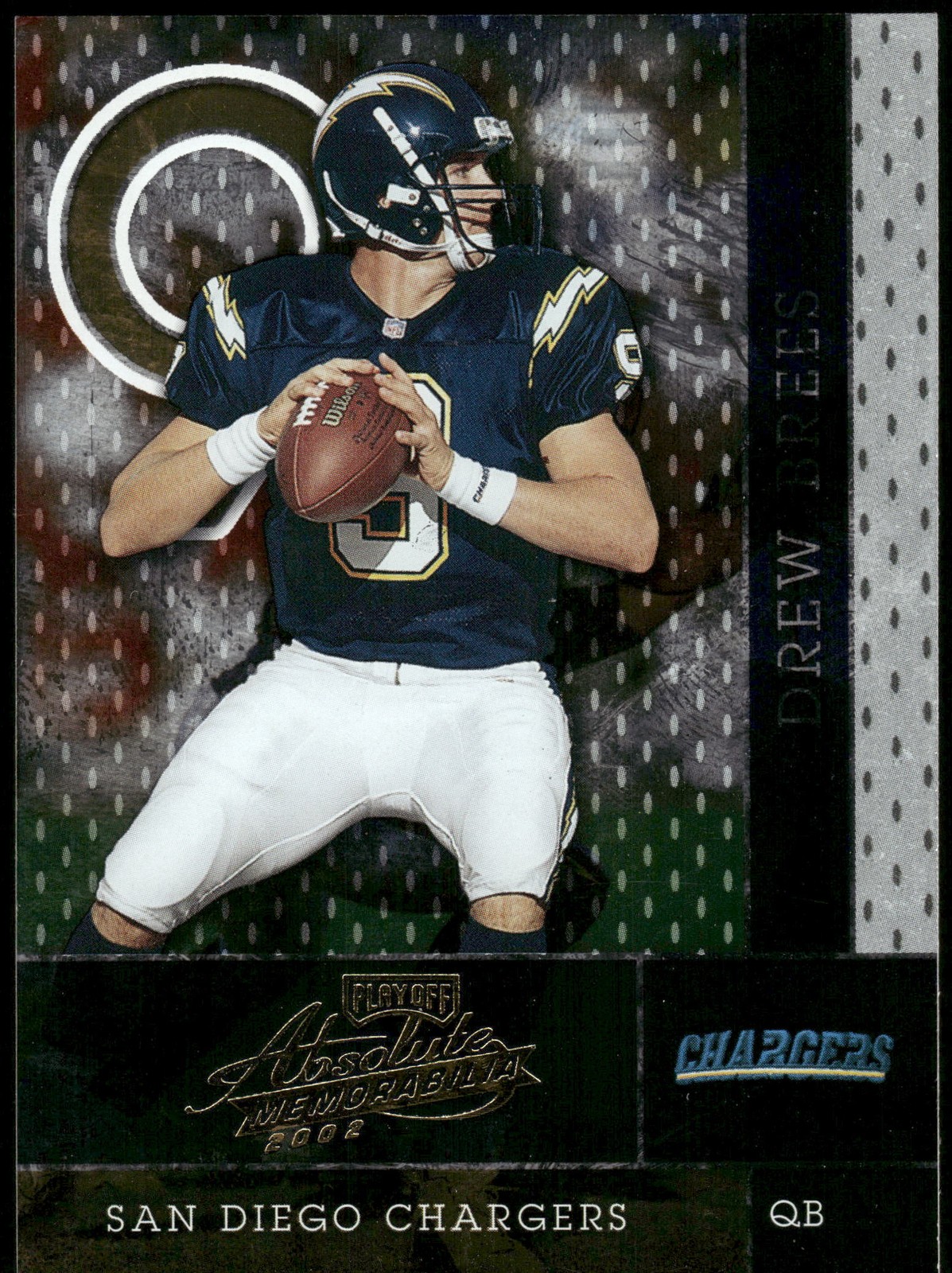 2002 Playoff Absolute Memorabilia #41 Drew Brees