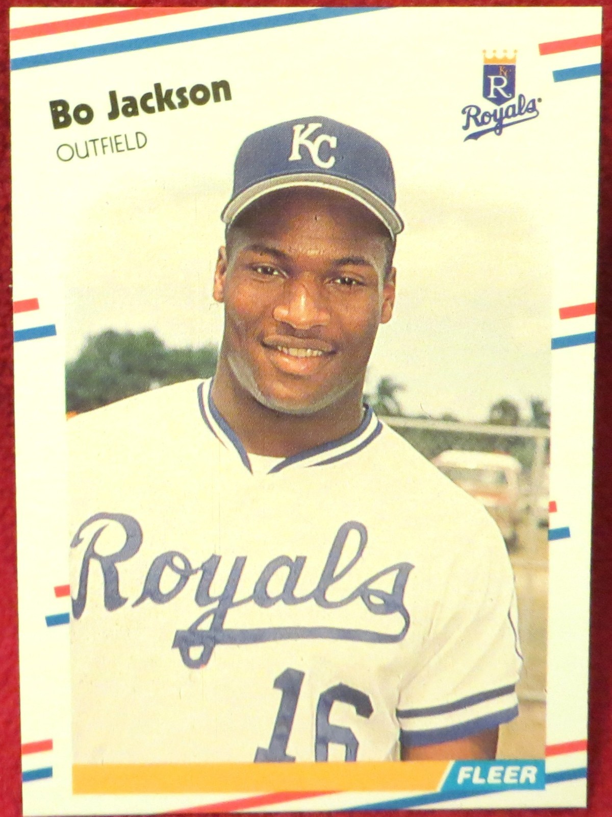 Bo Jackson 1988 Fleer Glossy #260