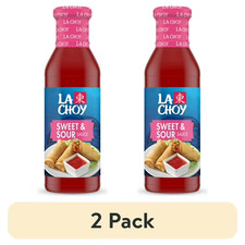(2 pack) La Choy Sweet and Sour Stir Fry Sauce & Marinade, 14.8 oz.