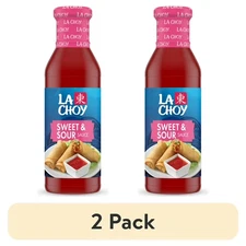 (2 pack) La Choy Sweet and Sour Stir Fry Sauce & Marinade, 14.8 oz.