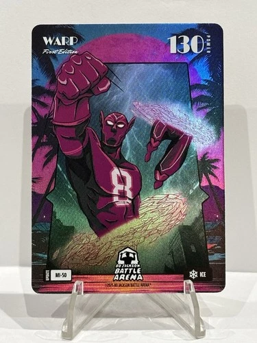 Bo Jackson Battle Arena ‘Warp’ Lamar Jackson Miami Ice #MI-50 SP Ravens