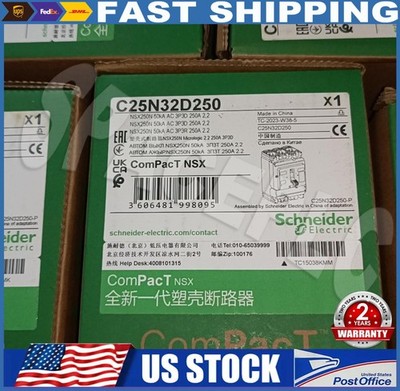 Circuit breaker C25N32D250,  ,   US Free TAX