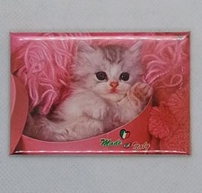 2 Calamite Con Gattino Idea Regalo, Made In Italy