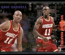 1994-95 Stadium Club #329 Sam Cassell / Vernon Maxwell BCT