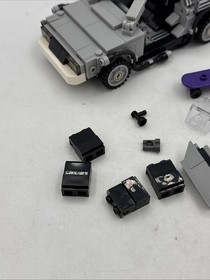 LEGO Ideas BTTF DeLorean Time Machine (21103) Back to the Future 95% Complete