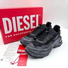 Diesel Men 11.5US Sold Out Item 25ss D-Cage Runner Volume Sole Almost unused ITA