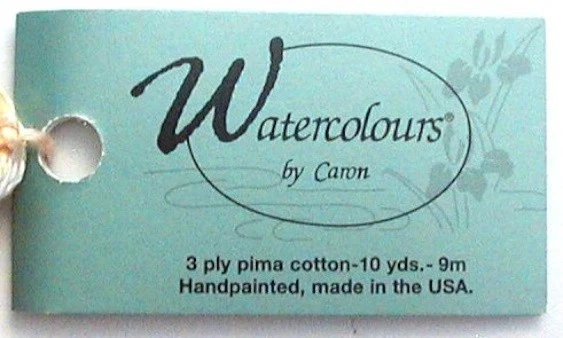 CARON Watercolours 18 SKEINS Embroidery Thread 3 ply Pima cotton FLOSS Lot New - Image 2 of 4