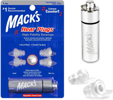 Mack'S Hear Ear Plugs (1 Pair) - Clear