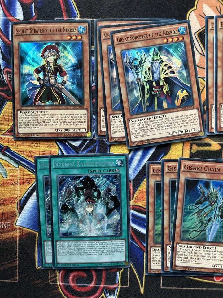 Nekroz/Gishki Bundle THSF-EN Near Mint 1st Edition Yu-Gi-Oh - Image 2 of 4