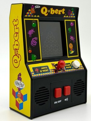 Q*bert Classic Mini Arcade Game #09549 Basic Fun