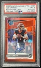 JOE BURROW PSA 9 2020 PANINI DONRUSS OPTIC #151 RATED ROOKIE AUTO RED RC 33/50