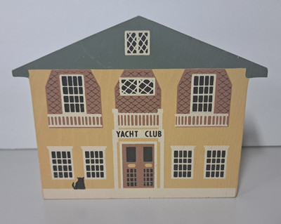 The Cat's Meow Village House Yacht Club Marine Sea Craft Rustic Cottage Country