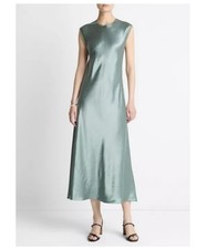 NWT Vince - Satin Cap Sleeve Slip Dress LG - Never Worn, Brand New Condition