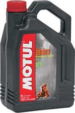 MOTUL Fits 800 2T Off-Road Synthetic Oil - 4L 104039