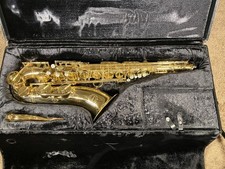 RARO Bellissimo Sassofono Tenore Ida Maria Grassi Professionale 2000 LETTORE FUMOGENO