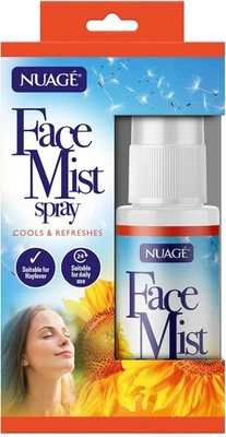 Nuage Hayfever Cooling & Refreshing Face Mist Spray - Revives Dry Eyes &...