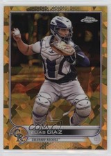 2022 Topps Chrome Sapphire Edition Gold 39/50 Elias Diaz #467 0c2