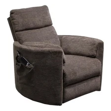 Parker Living Radius Fabric Power Lift Recliner in Brown/Krypton