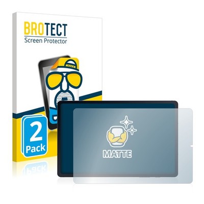 2x Schutzfolie Matt für Samsung Galaxy Tab S6 Lite LTE 2022 Displayschutz 