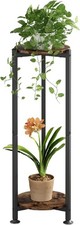 Plant Stand Indoor Corner Tall 2 Tier Metal Modern Flower Storage Plant Shelf Plant Stand Indoor Corner Tall 2 Tier Metal Modern Flower Storage Plant Shelf - Image 1