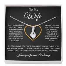 To My Wife Necklace, Gift For Wife, Anniversary Gift For Wife, Necklace For Wife