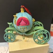 Disney Cinderella Pumpkin Coach Christmas Sketchbook  Ornament 2019 Disney Store