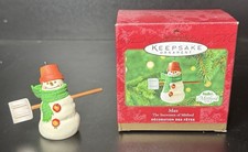 2000 Hallmark Keepsake "Max" The Snowmen of Mitford Christmas Tree Ornament
