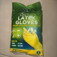 long cuff latex gloves