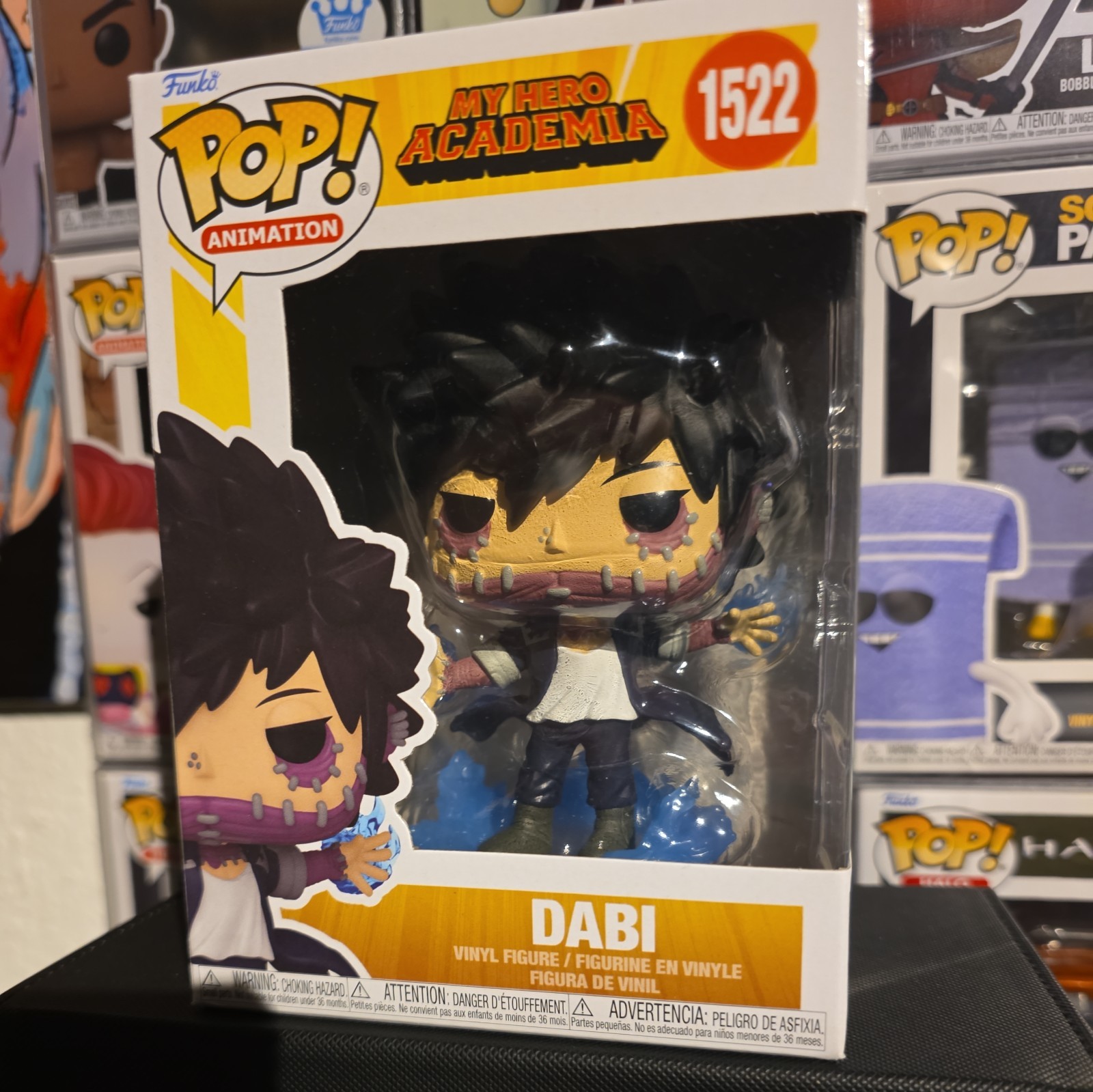 Funko Pop My Hero Academia Dabi #1522 + Protector Gratis