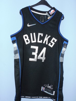 Nike NBA Herren Milwaukee Bucks Giannis Antetokounmpo MVP Trikot