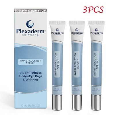3X Plexaderm Rapid Reduction Eye Serum - Visibly Reduces Under-Eye Bags,Wrinkles