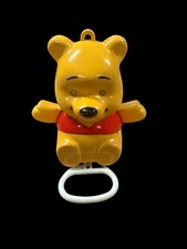 VTG Winnie the Pooh Pull String Musical Lullaby Crib Toy Disney Works Nursery