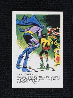 1966 Batman Macleans Tooth Paste Back The Joker & Robin 4 #J4 0a6