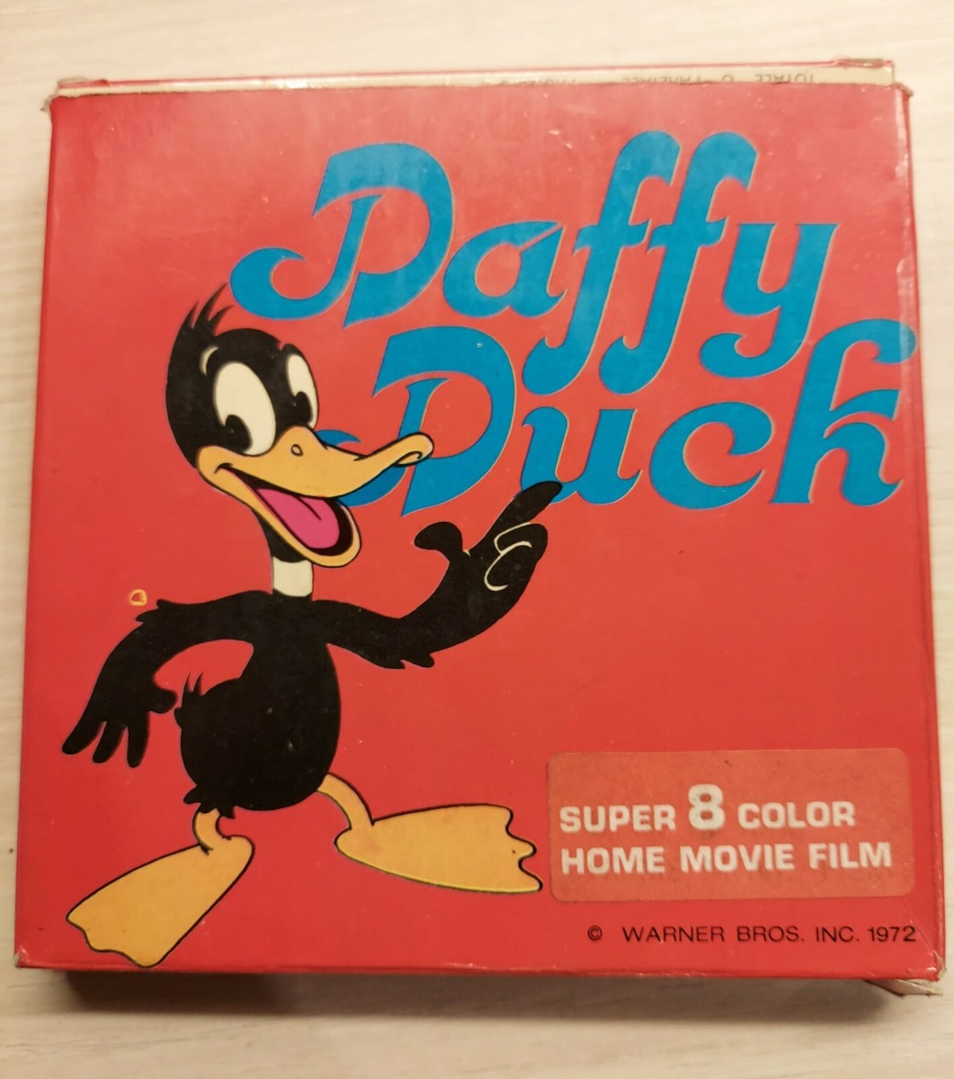 📽 Super 8mm COLOR film Warner Bros DAFFY DUCK (THEY ARE ALL