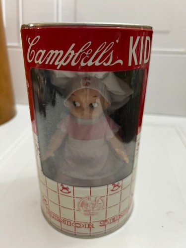 1998 Campbell's Soup Kids 7.5 Inch Junior Series Round Metal Bank - Collectibles - Picture 2 of 7