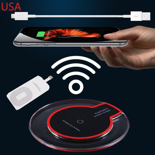 Kit de Cargador Inalámbrico para iPhone 6 6Plus Qi de Carga/Pad Receptor EE. UU. | eBay