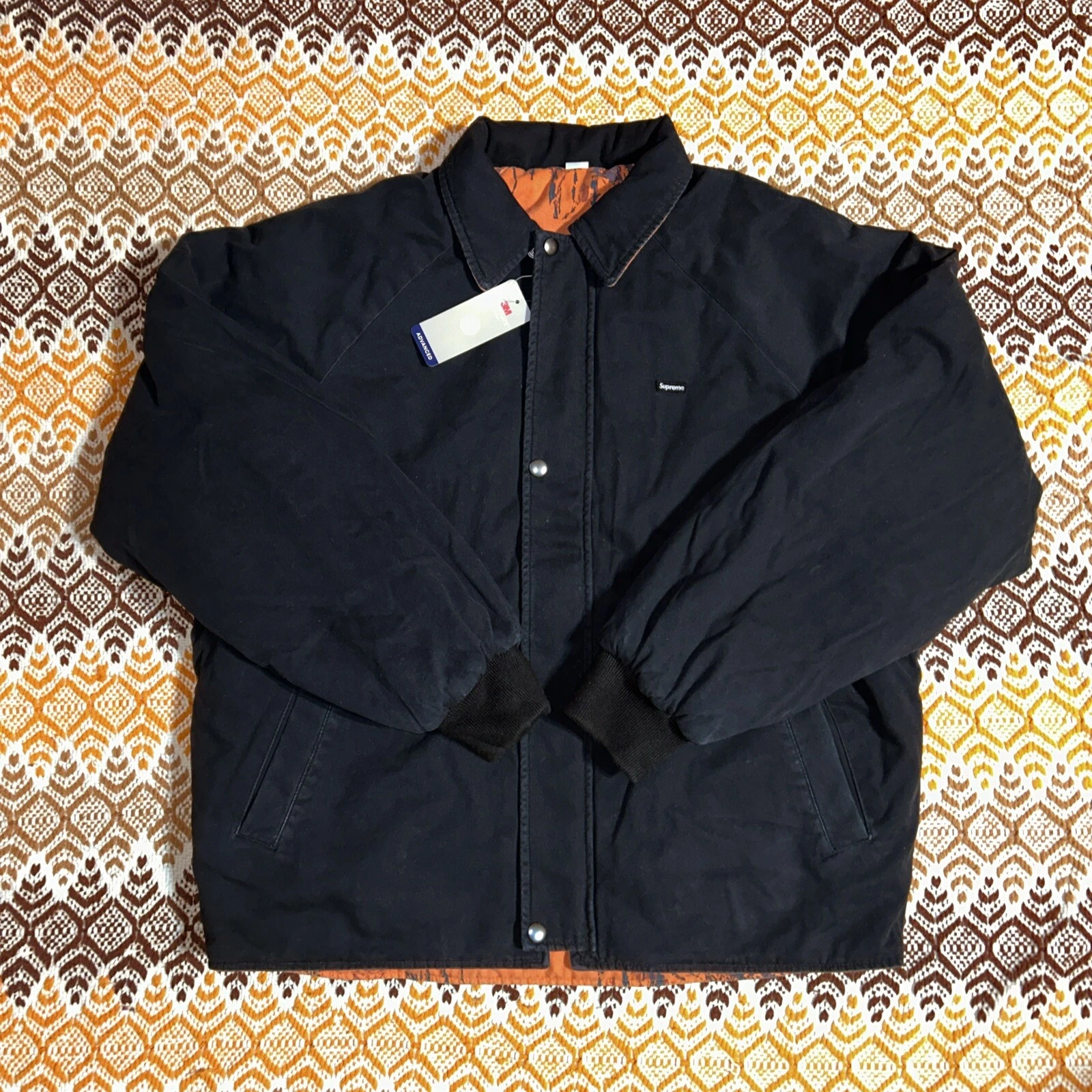 Veste de travail matelassée réversible Supreme RealTree noire taille M 