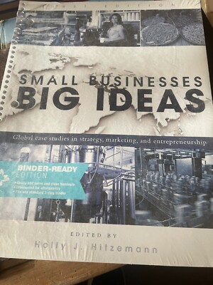 small businesses big ideas edited hitzemann (binder ready)