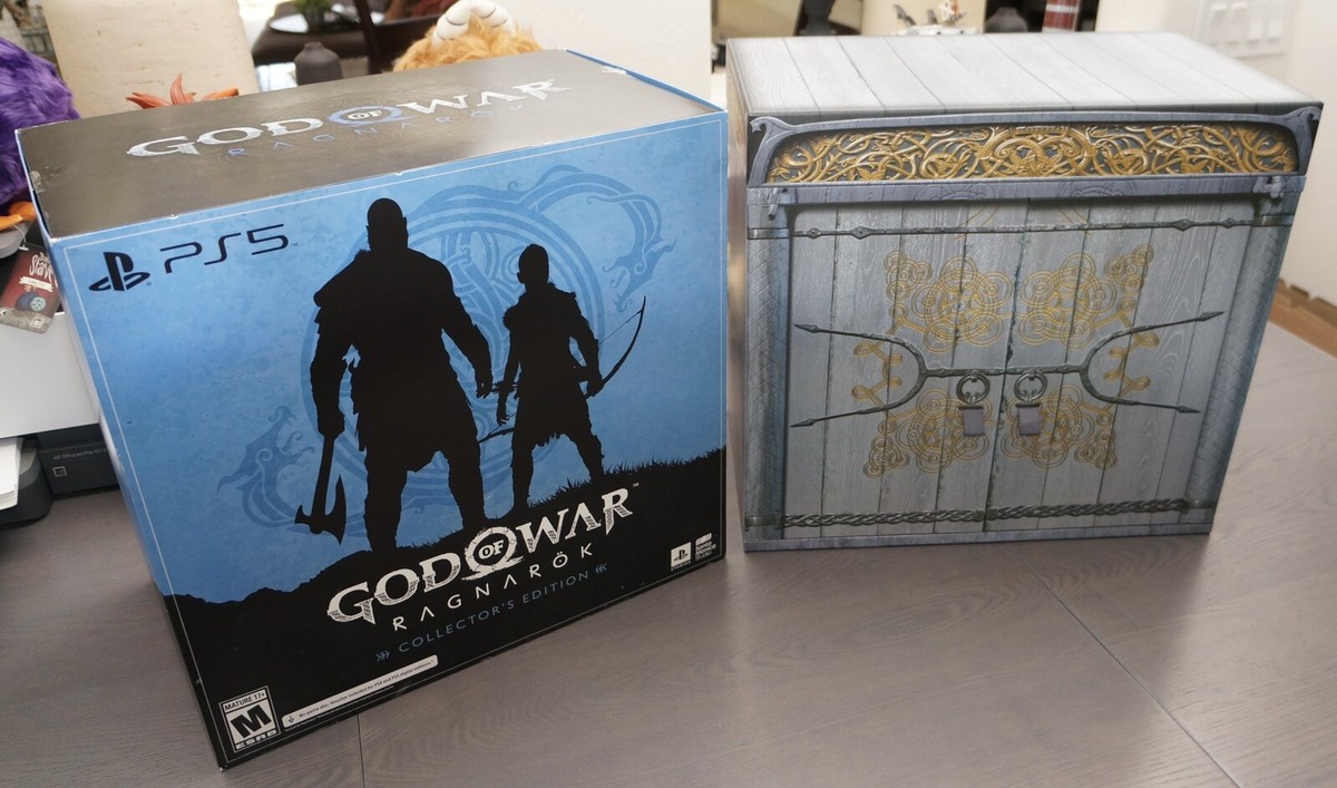 God of War Ragnarok Collector's Edition *EMPTY Box and Knowledge