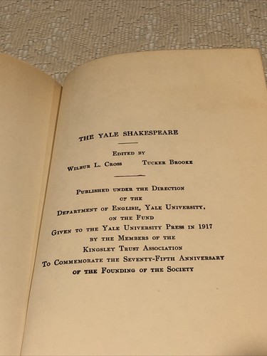 The Second Part of King Henry The Sixth: The Yale Shakespeare,1923 First Edition - Picture 9 of 15
