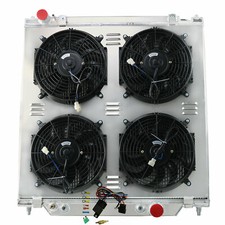 3-row Radiator Shroud Fan Fit Ford 2005-2007 F250 F350 F550 Super Duty 6.0l 6.8l 3-row Radiator Shroud Fan Fit Ford 2005-2007 F250 F350 F550 Super Duty 6.0l 6.8l