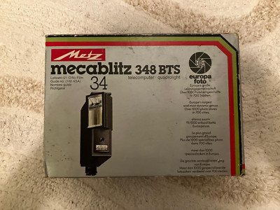 METZ. Mecablitz 348 BTS. OVP.