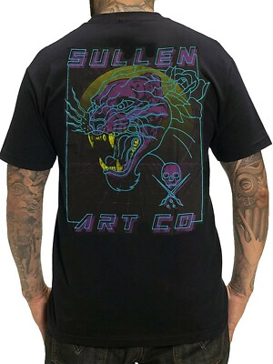 Sullen Men's Future Night Shade Short Sleeve Premium T-shirt Tattoo Style Tee