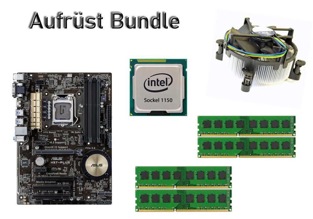 ASUS H97-PLUS i7 4790K CPUクーラーセット 【公式通販】