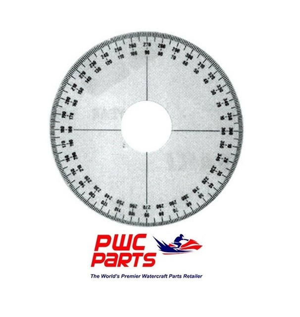 WSM Seadoo Timing Degree Wheel 012170 2Strokes 580/587 650/657 717/
