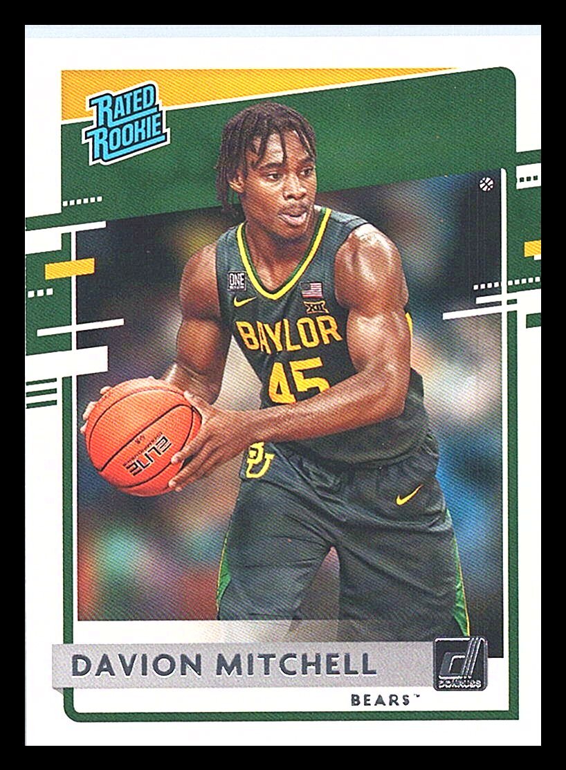 Davion Mitchell 2021 Panini Chronicles Draft Picks #35 Baylor Bears