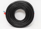 QualGear QG-CAT7O-100FT-BLK 100 ft. CAT 7 S/FTP Ethernet Cable - 26 AWG, 10 Gbps