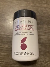 CodeAge Vitamins Elderberry Immune Complex - 90 Capsules