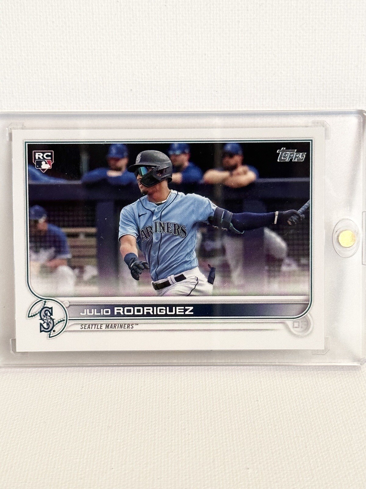 💎2022 Topps Series 2 JULIO RODRIGUEZ RC ROOKIE SP SHORT PRINT VARIATION #659💥